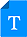 Icon für unformatierten Text
